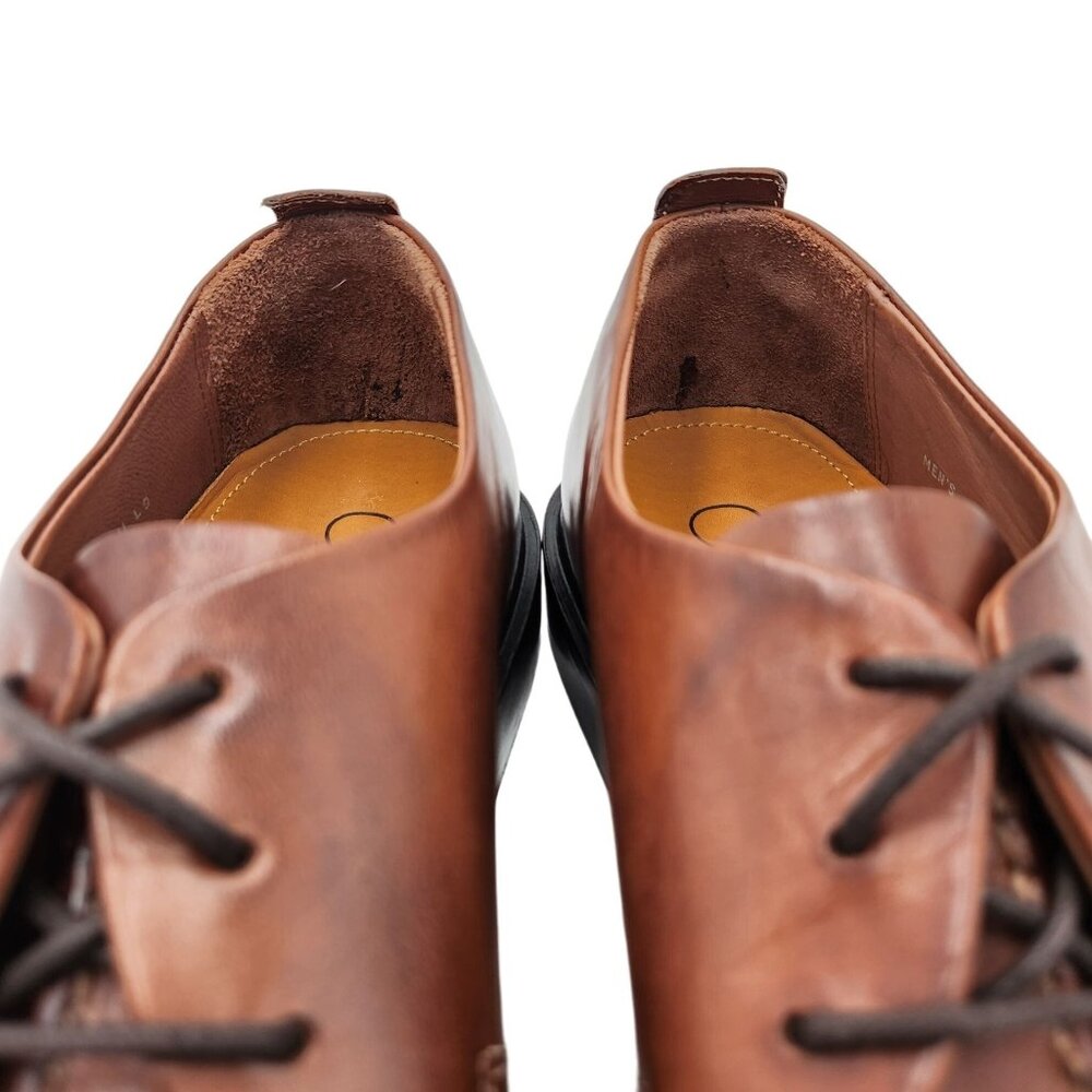 Cole Haan Beckett II Brown Leather Split-toe Derby Blucher Dress Shoes Mens 8.5M - Picture 8 of 13